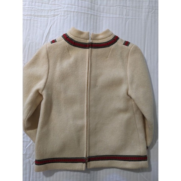 Firda Clasp Wool Sweater A.S Evebofoss Sandane Norway Women Vintage Nordic 38 - Picture 2 of 16